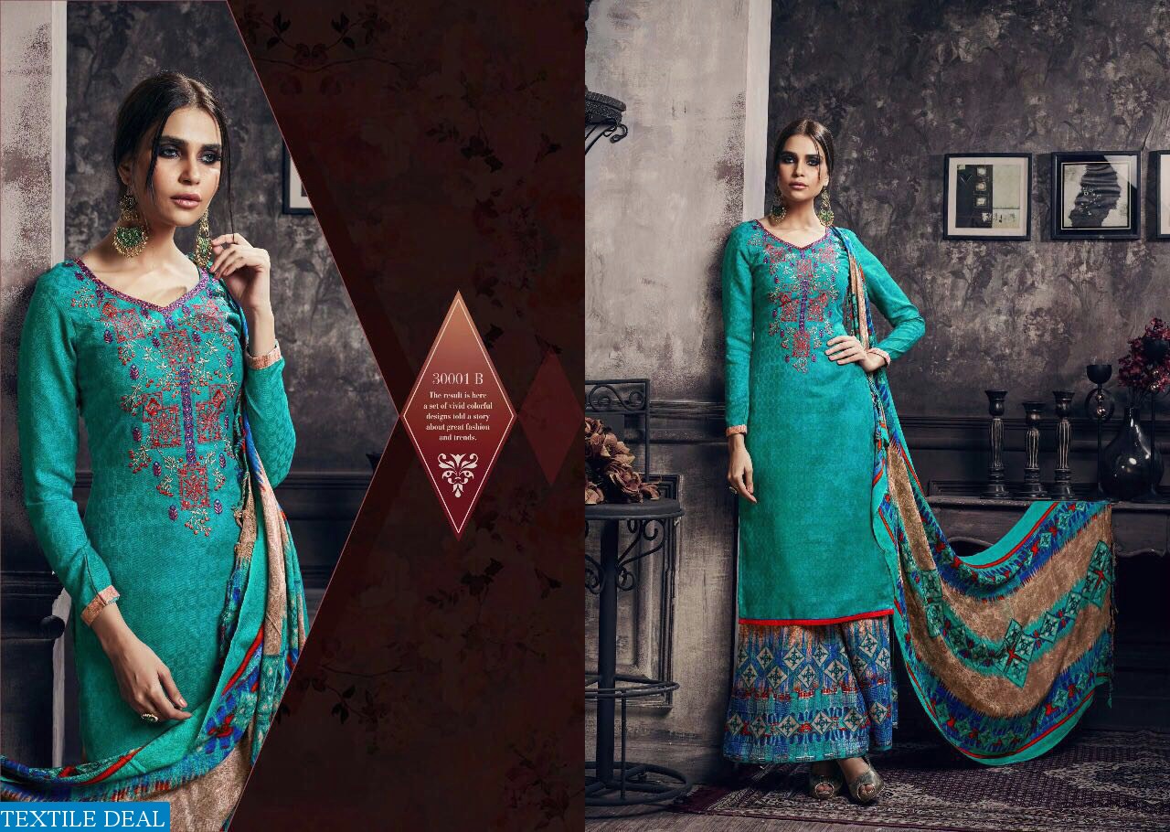 Sargam aarzu vol-7 Wholesale Winter special dress material